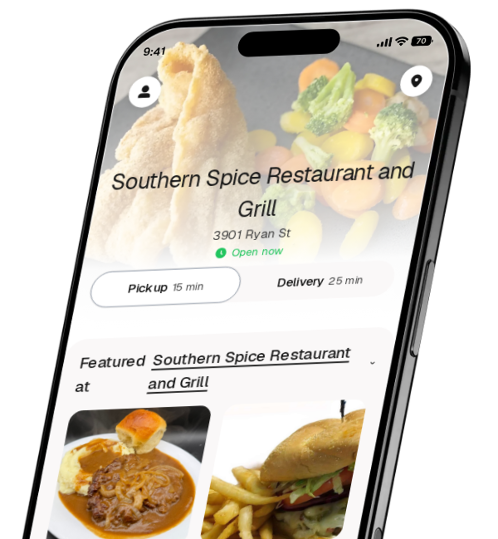 Southern Spice Restaurant and Grill app preview